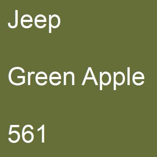 Jeep, Green Apple, 561.